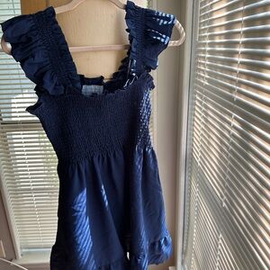 Hillhouse Home - The Nap Dress M Navy